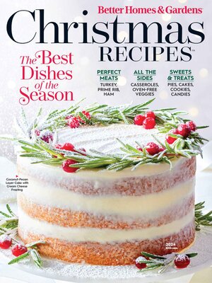 cover image of Better Homes & Gardens Christmas Recipes